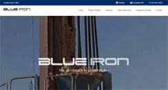 Desktop Screenshot of blueironinc.com